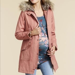 Jessica Simpson Maternity Anorka Coat